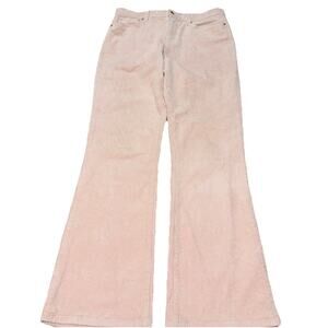 Lauren Jeans Co Ralph Lauren Pink Corduroy Bootcut Pants Size 6